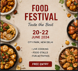 Food Festival Poster